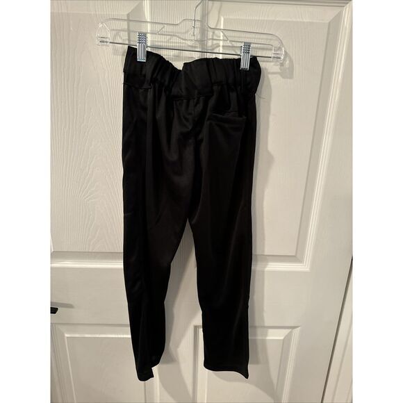 QBK Baseball Pants Black Unisex Boys Girls Size‎ 7T 24x23 - Picture 5 of 5